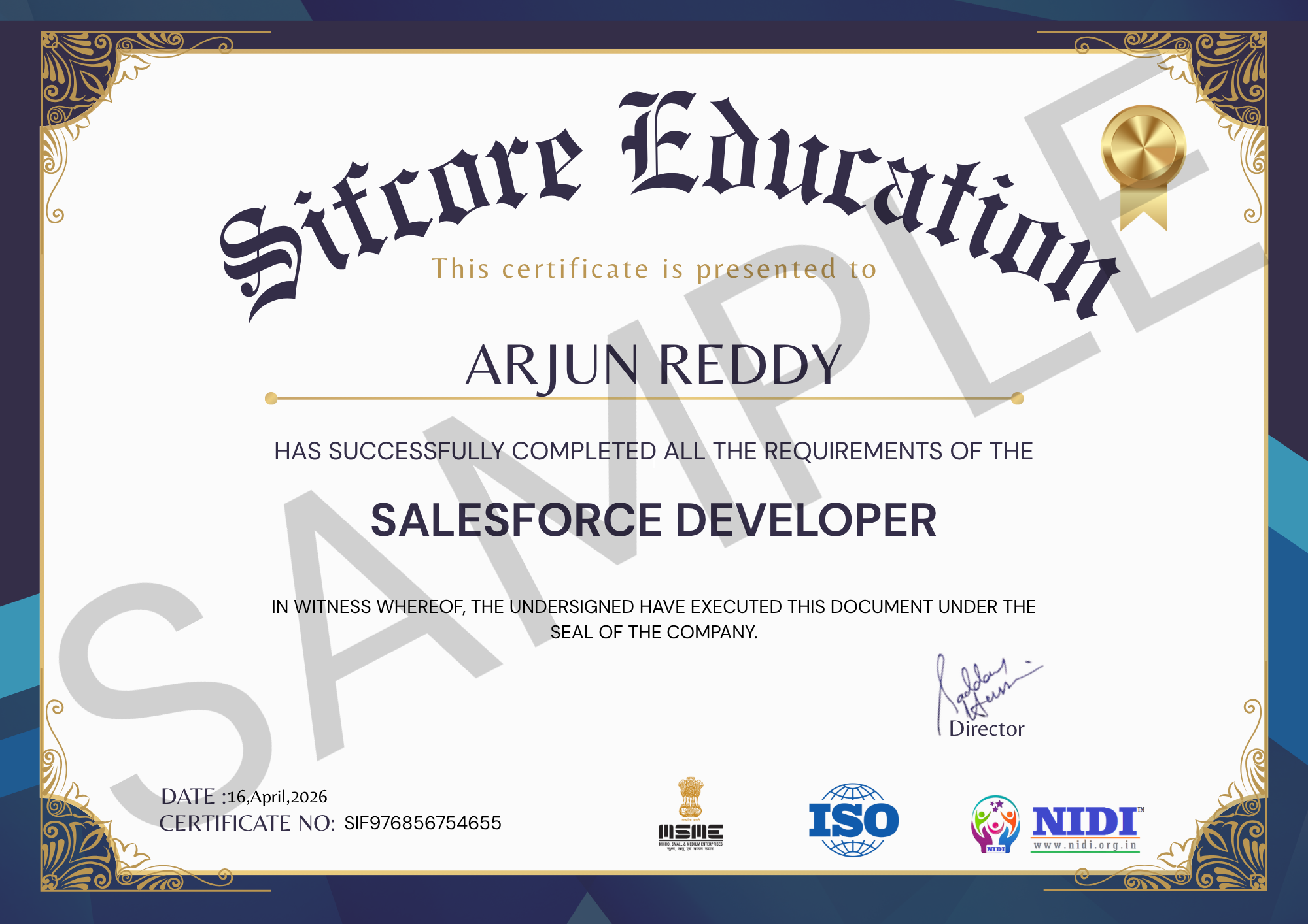Certificate 5